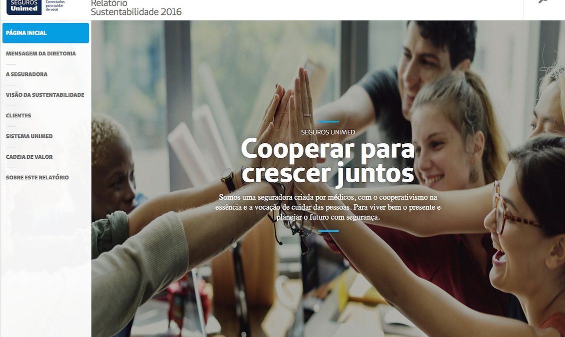 Seguros Unimed - Relatório de Sustentabilidade 2016